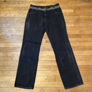 Rigolletto Jeans Men’s Size 38x35 Dark Wash Straight Leg Vintage